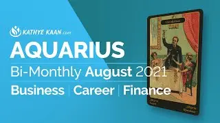 AQUARIUS BiMONTHLY  AUGUST  2021 BUSINESS CAREER MONEY  💰TAROT READING ☸️