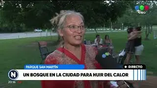 Un bosque en la ciudad para huir del calor