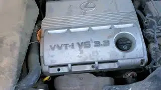 2004 To 2009 Lexus RX 330 O2 Oxygen Sensor Location - Upstream Pre-Catalytic Converter