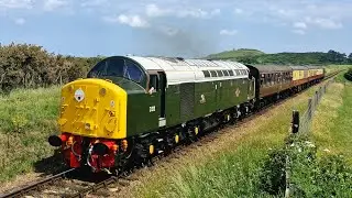 D213 Andania (3 Tone/Thrash) Whistles Up The Bank Towards Golf Course West Crossing (14/06/2025)