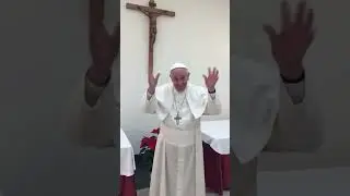 🙏 Papa Francesco in preghiera | Un momento di silenzio e fede ✝️ #shorts  #perte #fede #vaticano