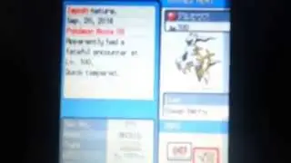pokemon soulsilver arceus event code