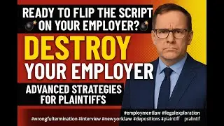💥 How to CRUSH Your Employer in Court | Destroy Their Credibility & Force a Massive Settlement