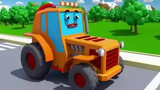 Bagger Kinderfilm Der GELBE BAGGER Spielt 2 Super Sammlung Cartoon f&uuml;r Kinder