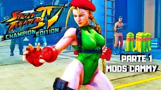 ✅Ultra Street Fighter IV - CAMMY MODS All Costumes / gameplay part 1 - James 007