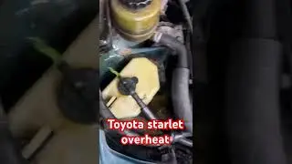 The radiator is clogged so the coolant can't circulate.