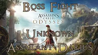 Assassin's Creed Odyssey Unknown Assailant Darius Boss Fight Nightmare Difficulty Makedonia
