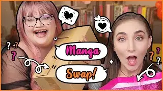 Manga Swap Collab. Feat. JordalineReads 🎀 Let's Unwrap Some Presents!!