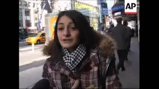 Severe cold weather in US