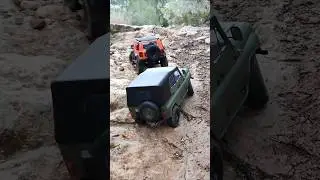 RC WPL C94 VS MN TANK 300 #automobile #sorts #offroad #rccar #offroading #toys #parati #shortvideo