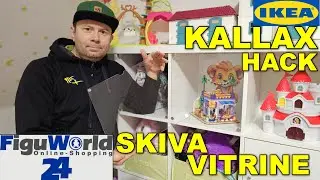 IKEA KALLAX Vitrinen Einsatz | Hack Umbau Upgrade DIY