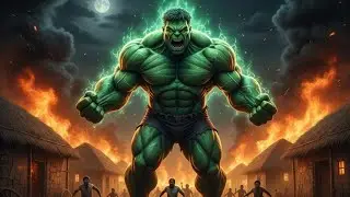 &ldquo;Big Green Hulk vs Dacoits &ndash; Hulk Saves Indian Village | Emotional Hulk Story | Hindi 2D Animation&rdquo;