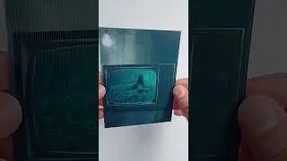 Ring Movie Ghost Animated Lenticular - She's coming out of the TV!! #shorts