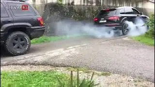 Audi Q7 VS Jeep Grand Cherokee 🔥🔥🔥