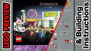 PREVIEW: 21339, LEGO IDEAS, BTS Dynamite​ & Building Instructions! LEGO 2023