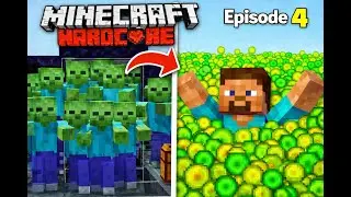🔥 Almost DIED in the Nether for My OP XP Farm! Hardcore Minecraft 😱