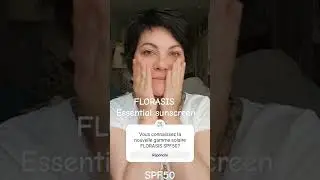FLORASIS Essential sunscreen SPF50 #florasis #spf50 #sunscreen #shorts #short short  #shortvideo
