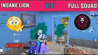 @INSAN LION 1v4 Bast Clutch 🔥 insan lion Fastest Squad Wipe @INSANLION @GoDTusharOP @GoDPraveen YT