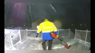 TORO 60V POWER SHOVEL 2ND STORM USEAGE!!