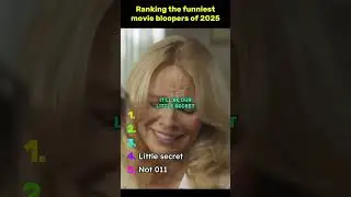 Ranking The Best Movie Bloopers of 2025 #movie #funny #holiday