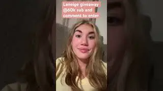 LANEIGE GIVEAWAY! #preppy #trendingskincare #laneige #influencer #drunkelephant #skincaregiveaway