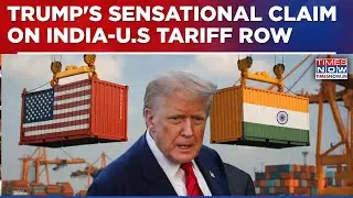 Donald Trump Makes Sensational Claim Amid Tariff Tension, Says 'India Offered Tariff Cut to Zero'