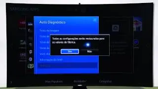 Samsung | Como restaurar as configura&ccedil;&otilde;es de f&aacute;brica das TVs Samsung S&eacute;rie H