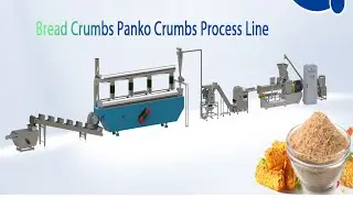 Bread Crumb Panko Crumbs Process Line