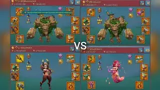 Rally Mix 442 With Clan =XD , 32m trop Melayang Dari 2 Castil - Lords Mobile