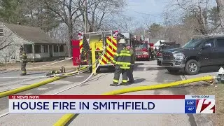 Fire damages Smithfield home