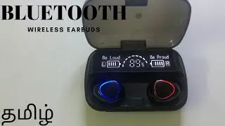 BLUETOOTH WIRELESS EARBUDS TAMIL