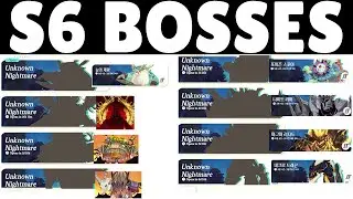 ALL 8 Dream Realm BOSSES In Season 6! AFK Journey