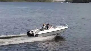 Тесты: катер Enigma&reg; 460 BR (Энигма) с ПЛМ MERCURY ME F 40 ELPT EFI (2 человека на борту)