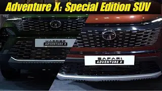Tata Safari Adventure X And Tata Harrier Adventure X - Special Edition 🔥!! 