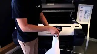 Loading Paper - Canon iPF755 (How to)