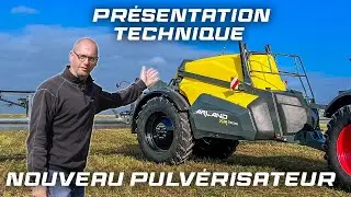 Présentation pulvérisateur trainé XR ARLAND