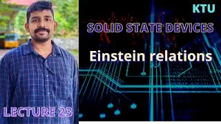 Einstein relations || KTU || SSD