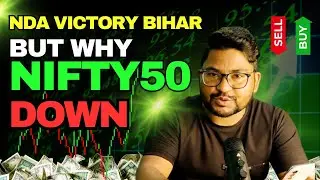 Why Nifty Down? | NDA Victory in Bihar | stock market latest news | Share market  | 14 Nov 2025