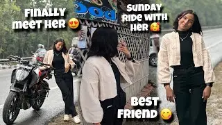 Finally Meet 🫂 after Long Time | Girl Ask Ride On Bike😍
