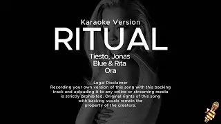 Tiësto, Jonas Blue, Rita Ora - Ritual (Karaoke Version)