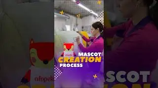 Mascot creation process 🦊 #mascot #mascotcostume #promomascots #carnivalcostumes #carnivalmascot
