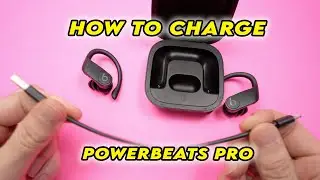 How to Charge Your PowerBeats Pro Earbuds & Case