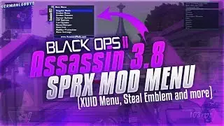 [BO2/1.19]♛Assassin 3.8 SPRX Mod Menu | XUID Menu, Steal Emblem and more ♛[SPRX]