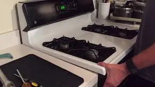 How to pull out an old or existing Range Oven Stove