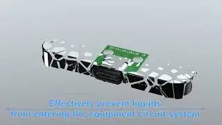 Waterproof USB connector