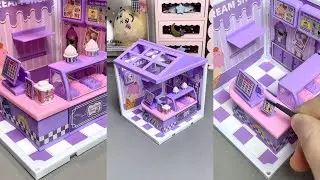 🏠TOY ASMR🍦 Immersive Build: Ice Cream Brick House