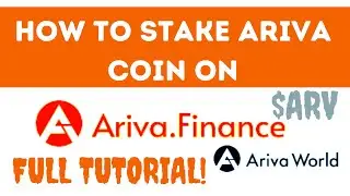 How to stake Ariva Coin - Ariva ARV Token Staking on Ariva.finance -Ariva coin staking Full Tutorial