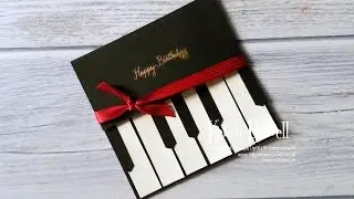 Stampin' Up! Piano card