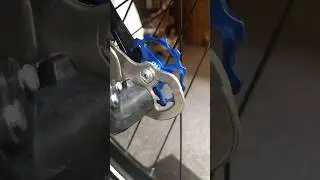 New Aluminum Derailleur Jockey Wheels. Still need to replace that ugly cable end lol.