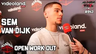 Teleurgestelde Sem van Dijk: ‘Ik Leefde Naar Dit Moment Toe!’😕🥊 #BOXINGINFLUENCERS Open Work Out